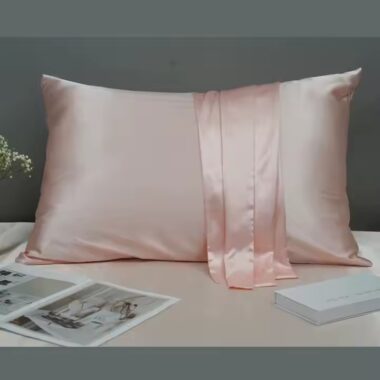 Silky Solid Color Pillow and Pillowcase for Luxury Hotel Bedding