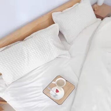 Premium breathable 100% linen hotel bedding set ideal for luxury hotels and resorts