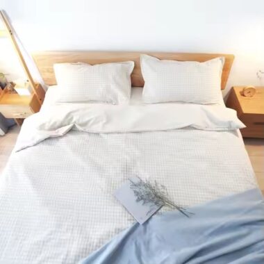 Premium breathable 100% linen hotel bedding set ideal for luxury hotels and resorts