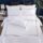 Luxury 100% cotton embroidered hotel bedding set with down filling for high-end hospitality