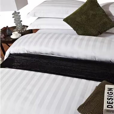 White Luxury 100% Cotton Hotel Duvet and Cover Set