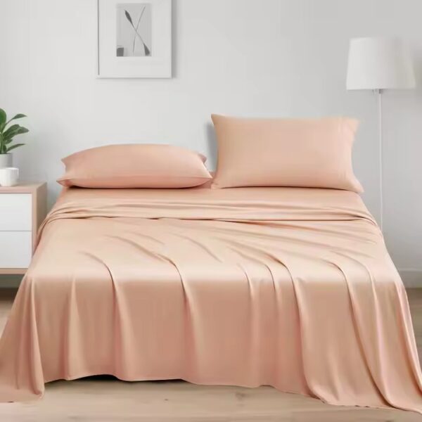 Modern 100% Bamboo Hotel Bedding Set – Breathable Eco-Friendly Bed Sheets