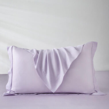 Eco-friendly breathable bamboo fiber pillowcase for hotel use