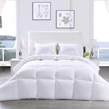 Custom color and size fluffy luxury hotel duvet for bedding