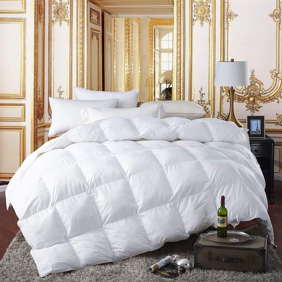 Custom color and size fluffy luxury hotel duvet for bedding