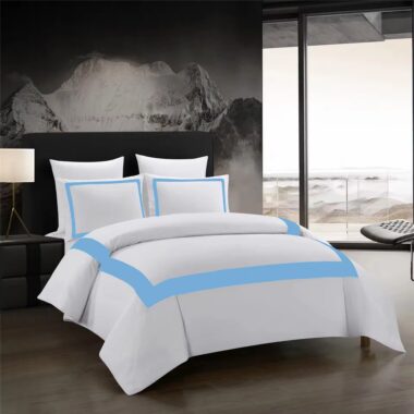 Five-star luxury hotel bedding set with premium soft fabric