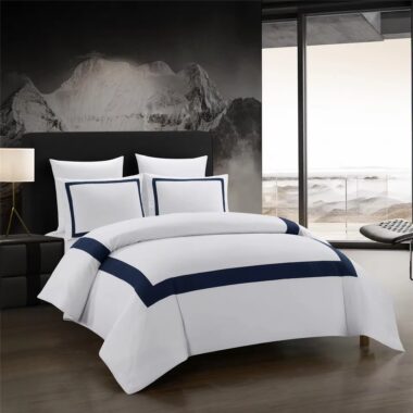 Five-star luxury hotel bedding set with premium soft fabric