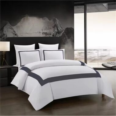 Five-star luxury hotel bedding set with premium soft fabric