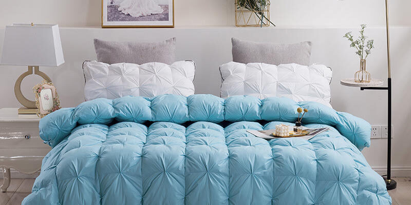 Luxury thick hotel duvet with premium loft and warmth