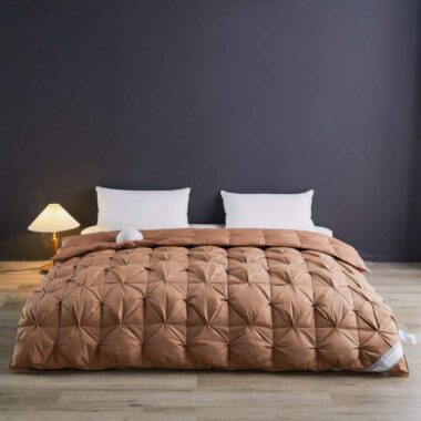 Luxury thick hotel duvet with premium loft and warmth
