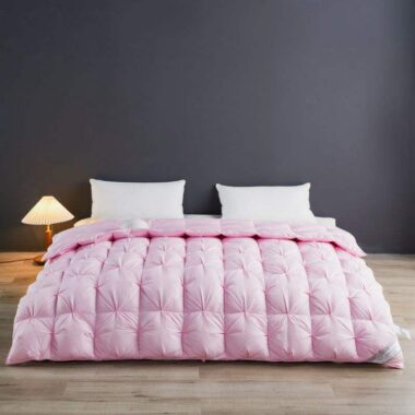 Luxury thick hotel duvet with premium loft and warmth