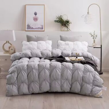 Luxury thick hotel duvet with premium loft and warmth
