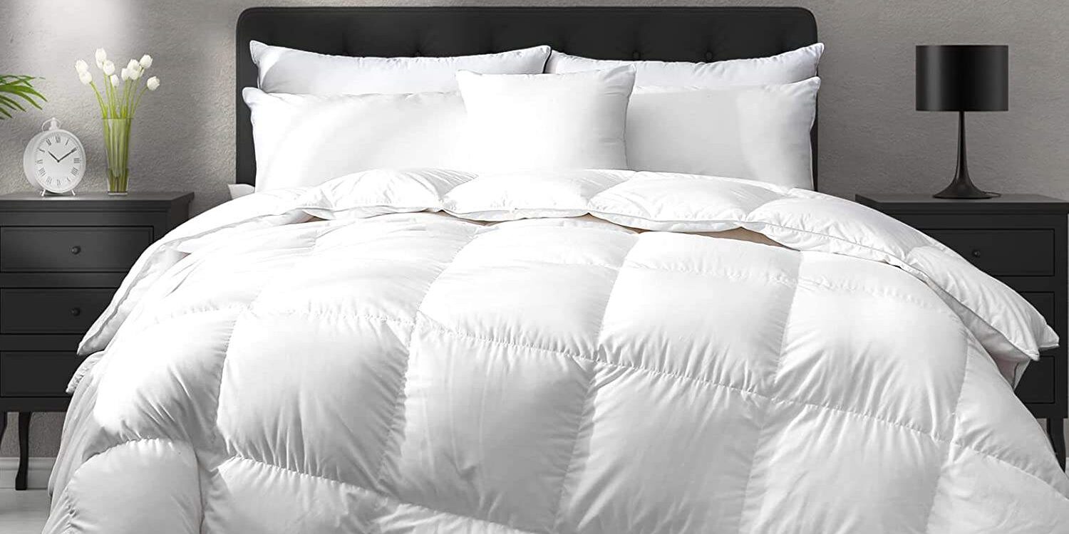 Luxury warm hotel duvet with soft premium insulation